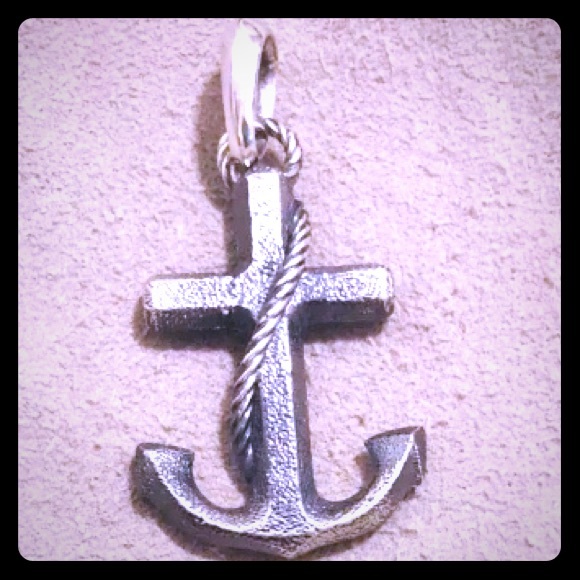 David Yurman Maritime Anchor Pendant 